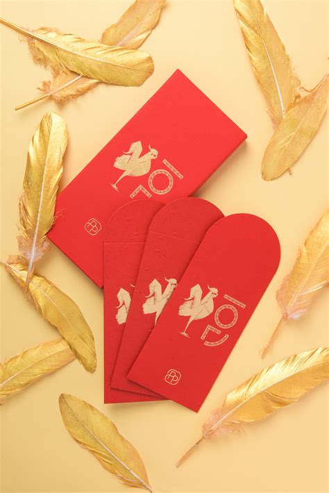 unique red packet designs.